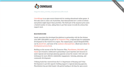 Desktop Screenshot of crowdgauge.org